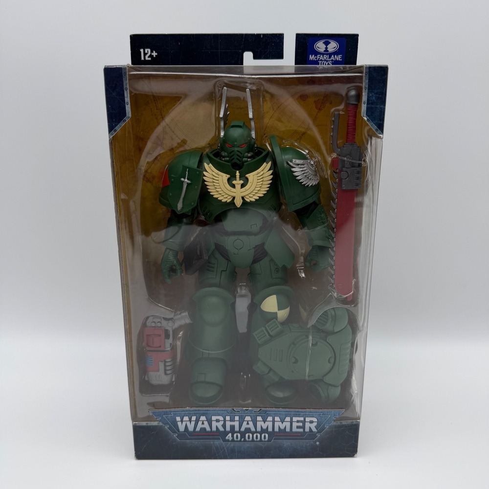 Warhammer 40K Dark Angels Assault Intercessor Sergeant 7in Figure McFarlane Toys